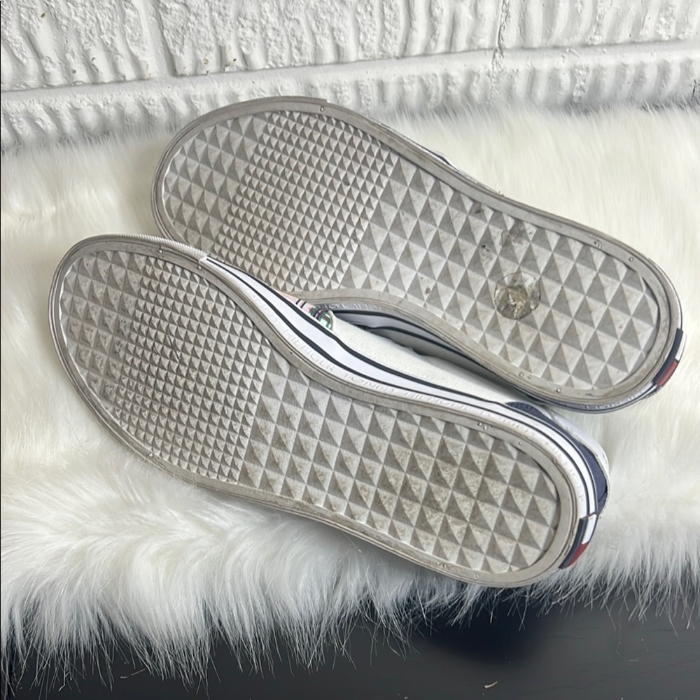 Tommy Hilfiger Plaid Slip-On Sneakers - Picture 3 of 3